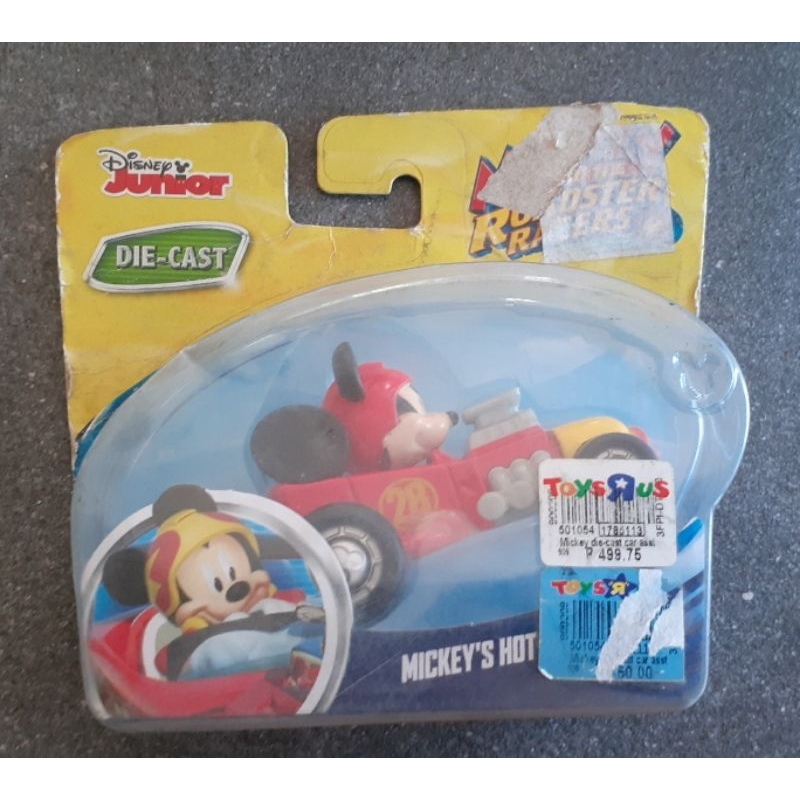 Disney Die Cast Roadster Racer Mickey Mouse | Shopee Philippines