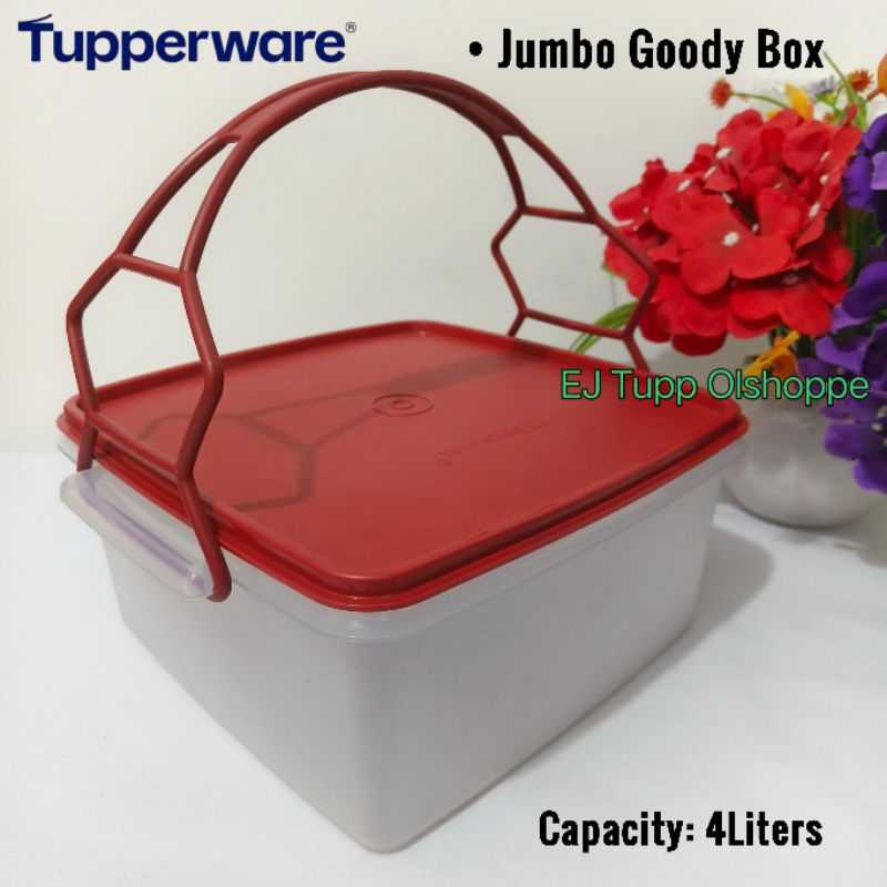 TUPPERWARE JUMBO GOODY BOX 4L | Shopee Philippines