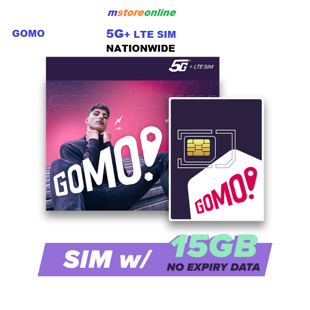 Gomo Sim with 15GB No Expiry Data 5G+LTE Ready Simcard | Shopee Philippines