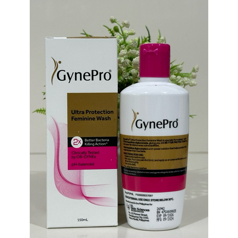 GynePro Antiseptic Feminine Wash 150ml / 60ml | Shopee Philippines