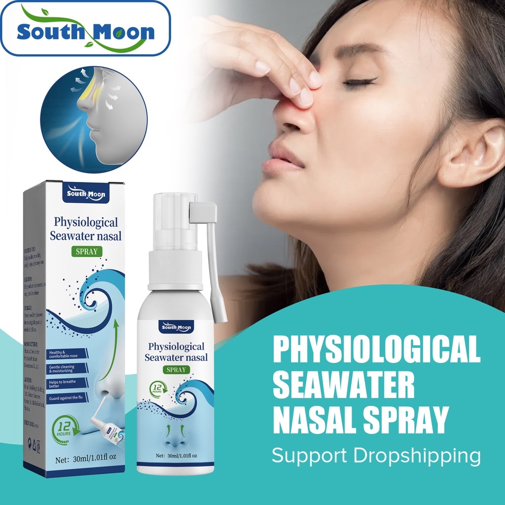 South Moon 30ml Chronic Rhinitis Spray Nasal Congestion Itchy Allergic ...