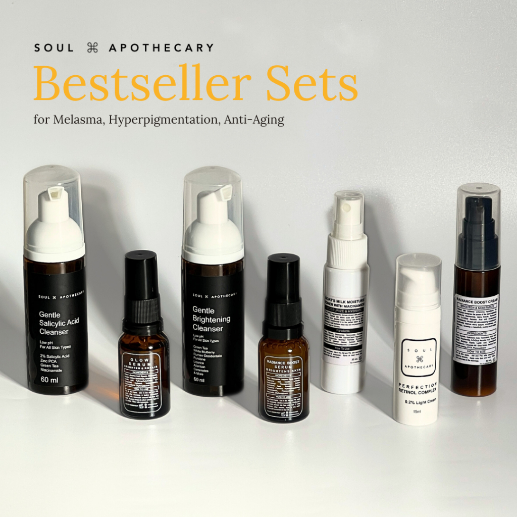 SOUL APOTHECARY Bestseller Sets for Melasma, Hyperpigmentation, Anti ...