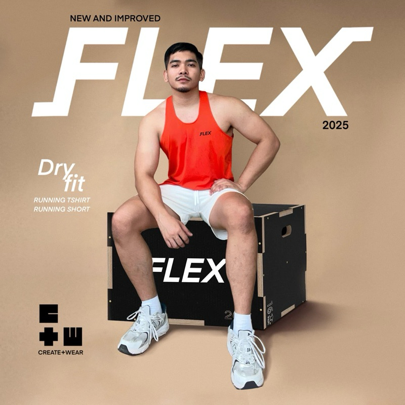 CREATE PLUS WEAR | FLEX SANDO | GYM WEAR SPORT WEAR | DRYFIT | Shopee ...