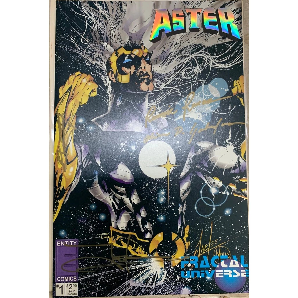 Entity Comics: Aster #1 2 3 - Regular, Signed & Ashcan Edition - Oliver ...