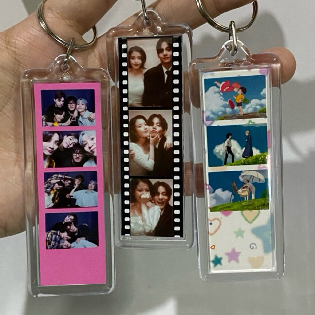 Photo Strip Design Keychain | Customize | Shopee Philippines