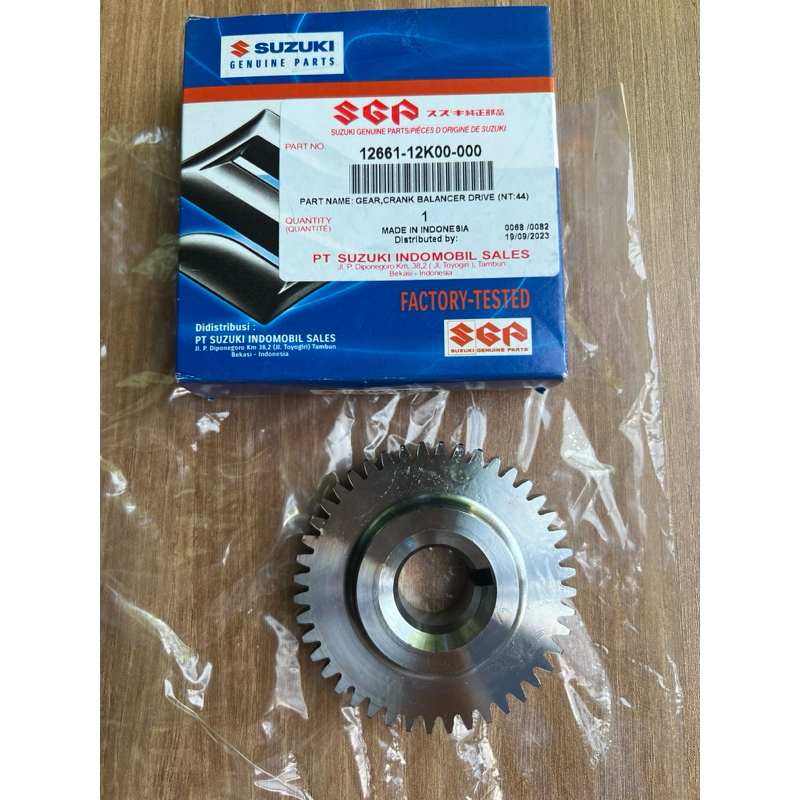 12661-12K00-000 GENUINE GEAR, CRANK BALANCER RAIDER 150 Fi | Shopee ...