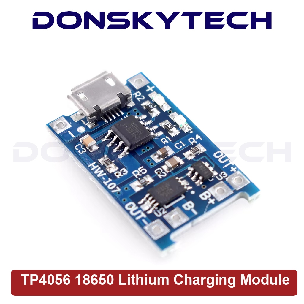 TP4056 Lithium Battery Charger Module Charging Board With Current ...