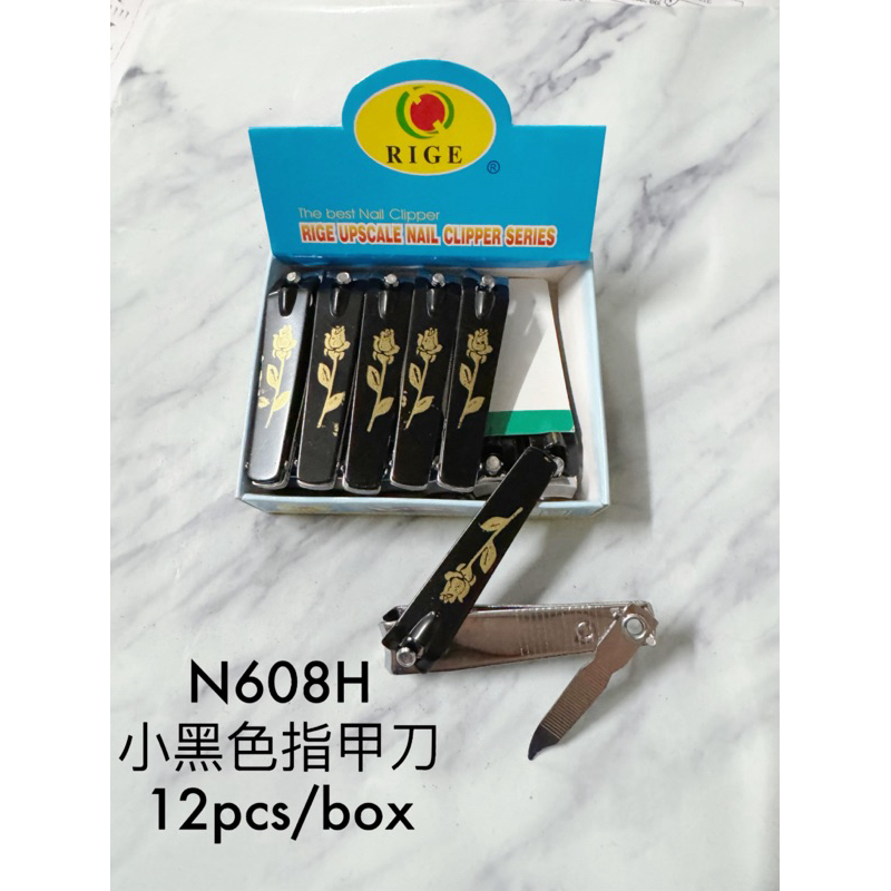 12pcs/box black design stainless steel nail cutter nail file nail care ...