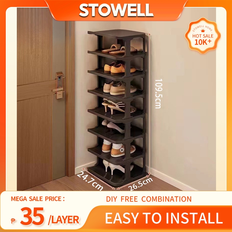 STOWELL Multi-tier Shoe Rack Simple Storage Rack | Shopee Philippines