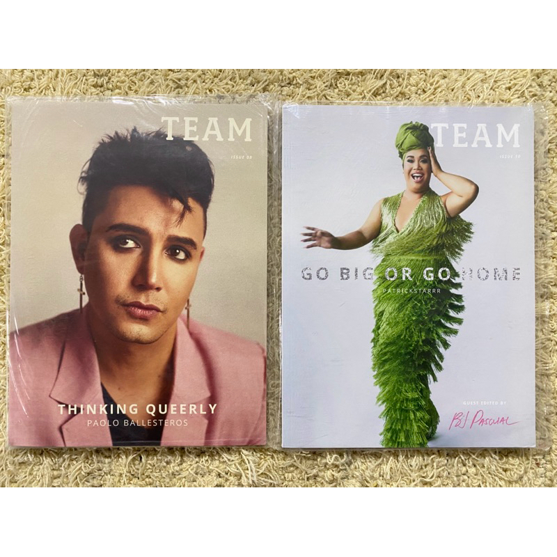 Team Magazine Paolo Ballesteros Patrick Starr Magazine | Shopee Philippines