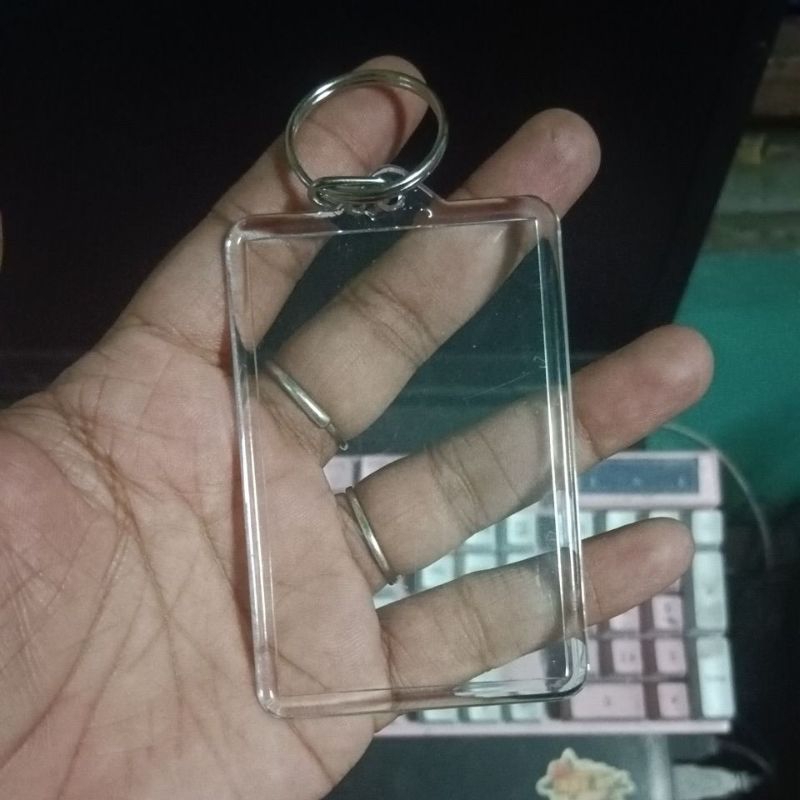 100pcs 2x3 Acrylic Keychain Key Ring Key Charm For Souvenirs Giveaways ...