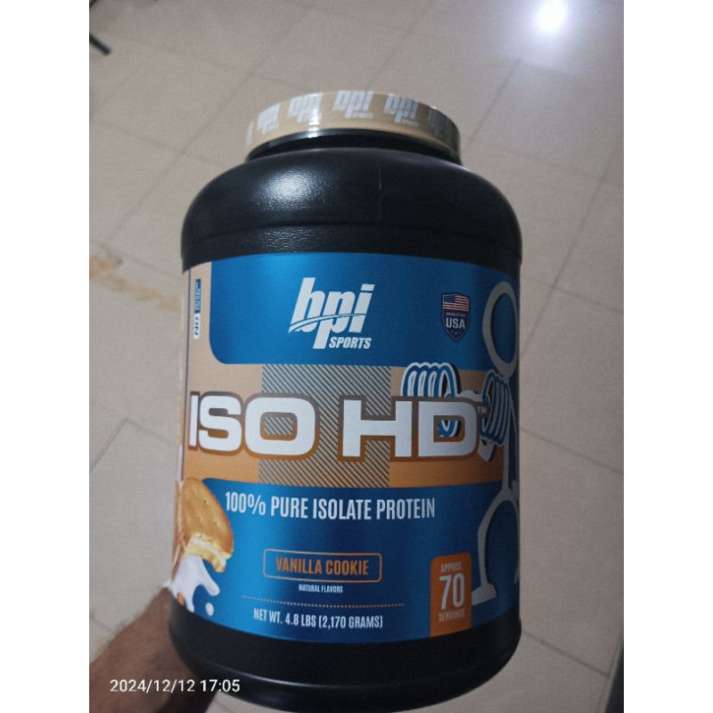 isho hd whey protein 5lbs vanilla, isolate | Shopee Philippines