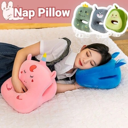 Nap Pillow Office Handy Travel Neck Nap Pillow Students Lunch Break ...