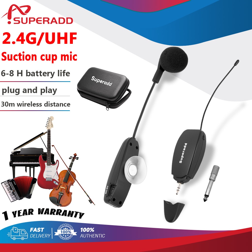 【COD】Wireless microphone SUPERADD KX-632 Condenser microphone UHF stage ...