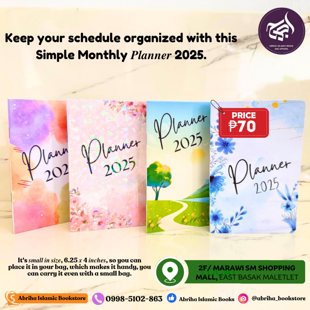 Simple Monthly Planner 2025 Shopee Philippines