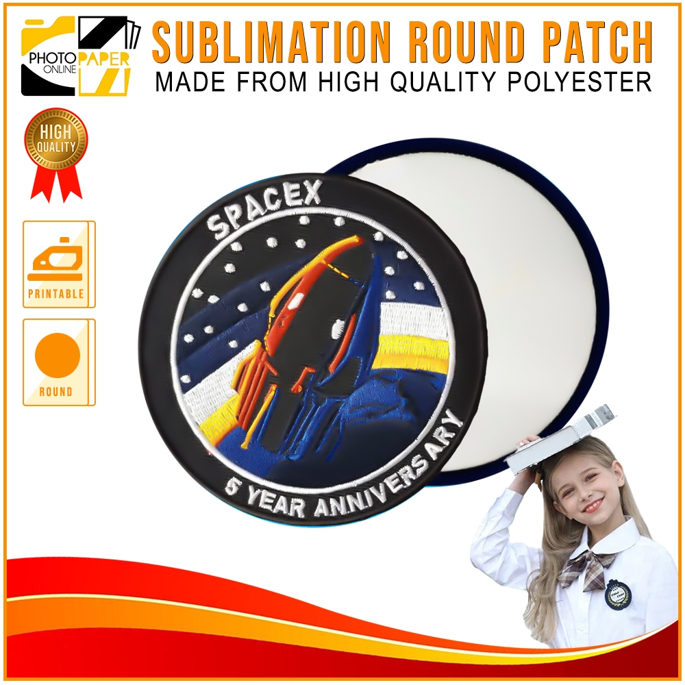 Round Patch for Sublimation School and Office logo | Shopee Philippines