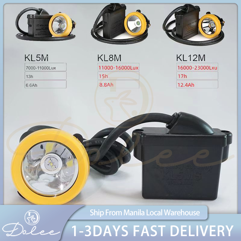 Explosion proof mining lamp KL12M lithium battery headlight intelligent ...