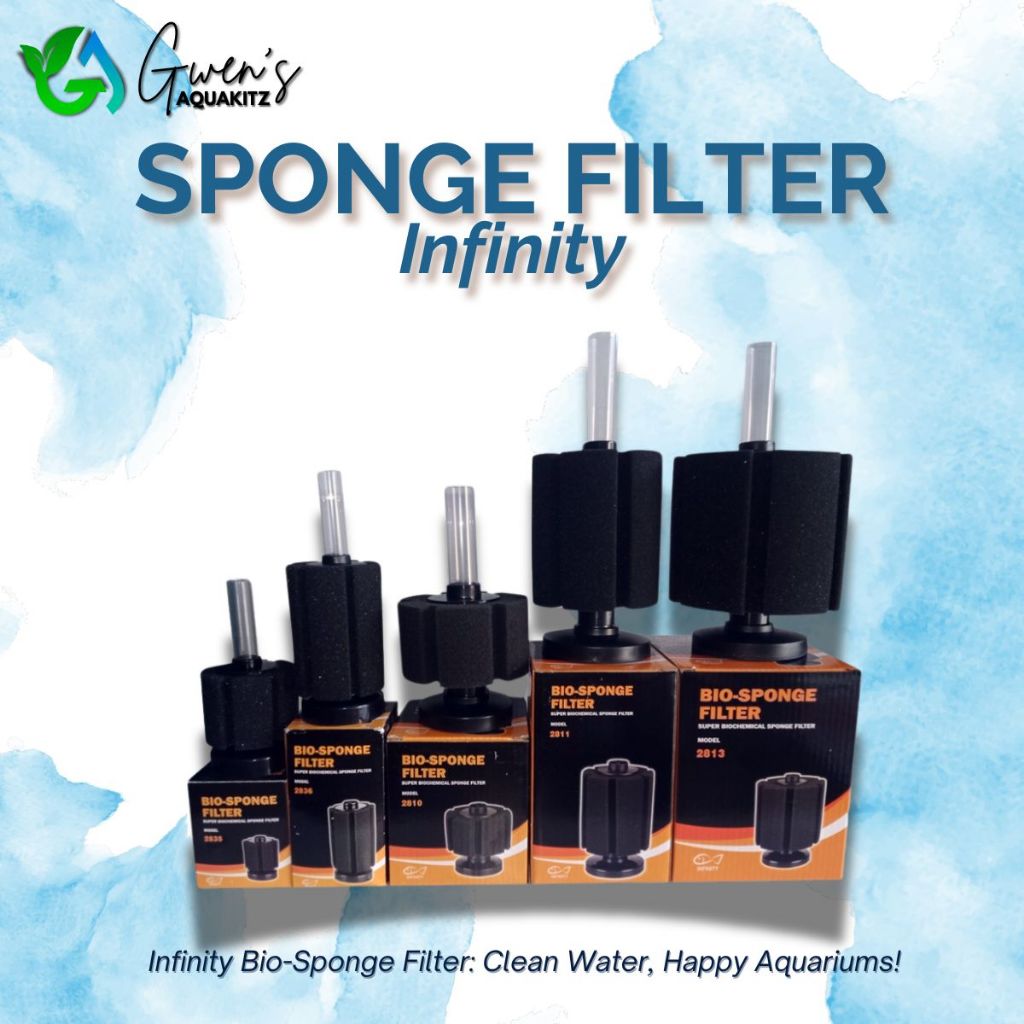 Infinity Bio-Sponge Filter | Super Biochemical Aquarium Filter for Nano ...