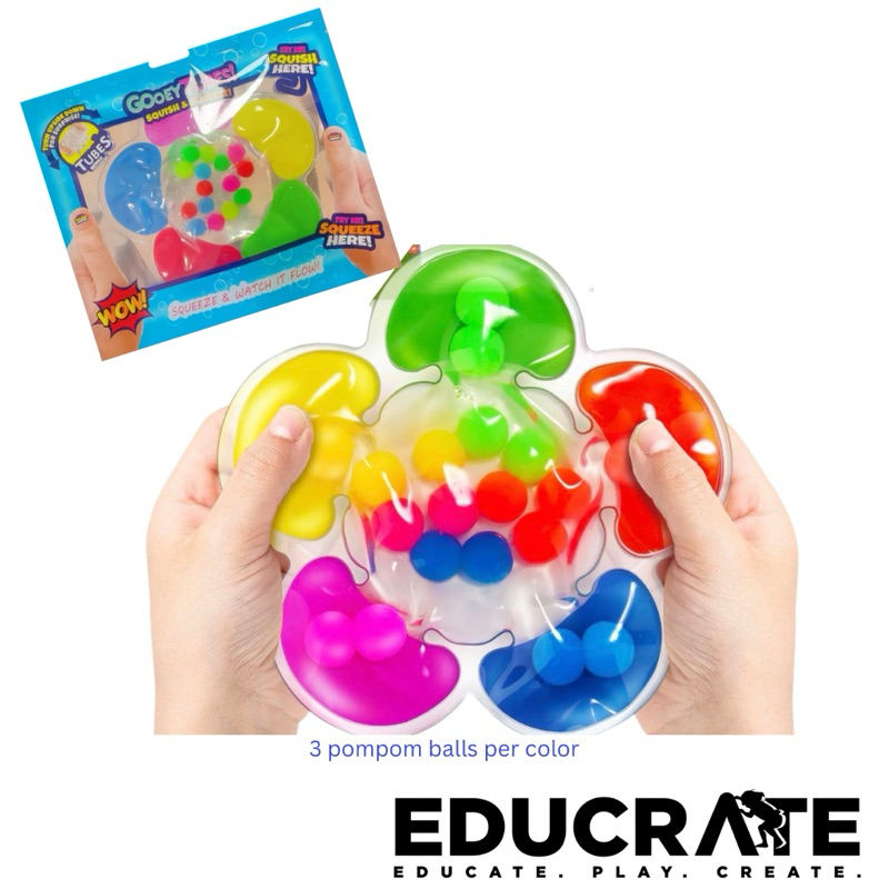 educratePH Gooey Tubes Squishy Sensory Color Classification Toy ...