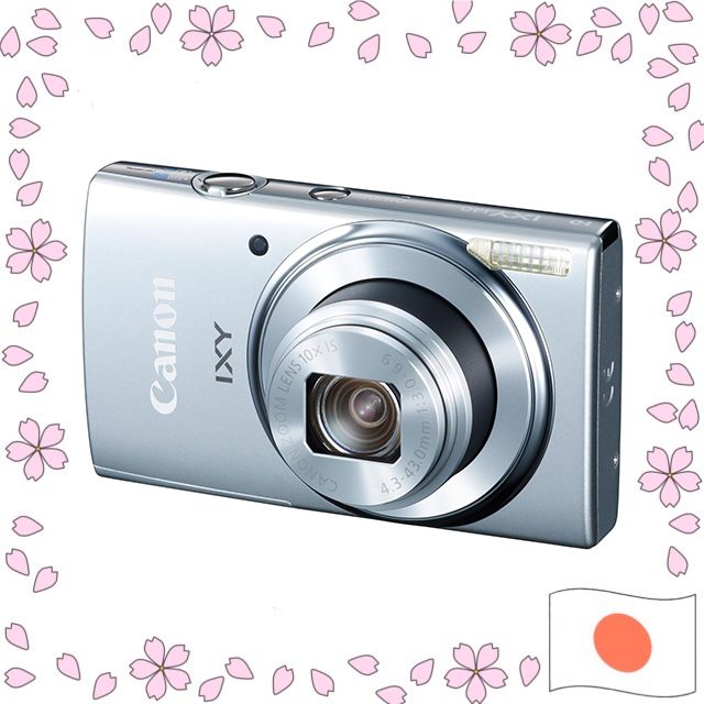 Canon Digital Camera IXY 140 10x Optical Zoom Silver IXY140(SL