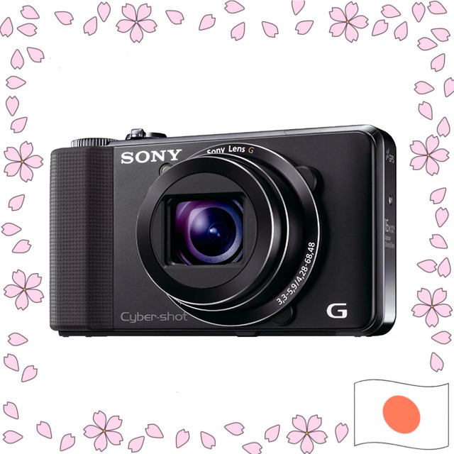 SONY Digital Camera Cybershot HX9V 16.2MP CMOS Optical x16 Black DSC