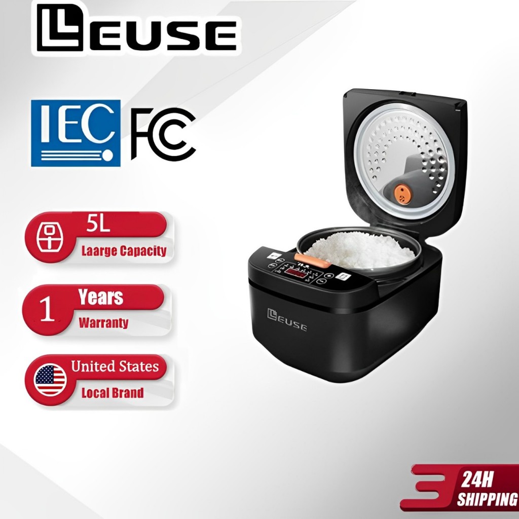 Smart Rrice Cooker 5 Liters Large Capacity Household Micro-Pressure ...