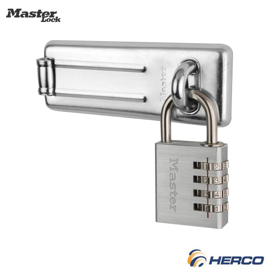Master Lock Vorhängeschloss Set - Überfall + Aluminium Zahlenschloss 40mm