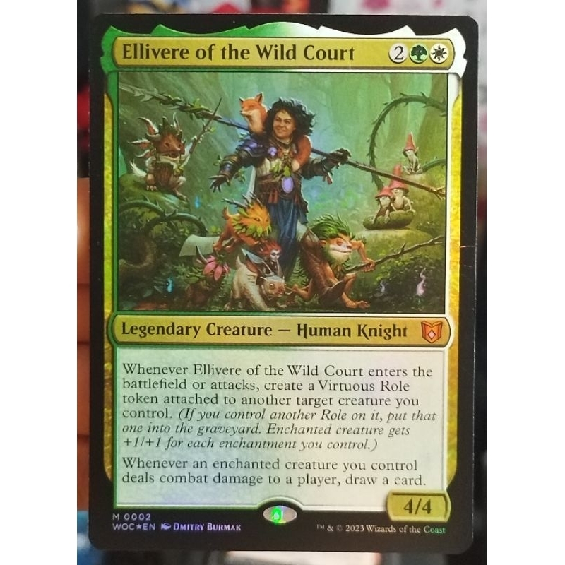 Ellivere of the Wild Court Foil (Magic the gathering) | Shopee Philippines