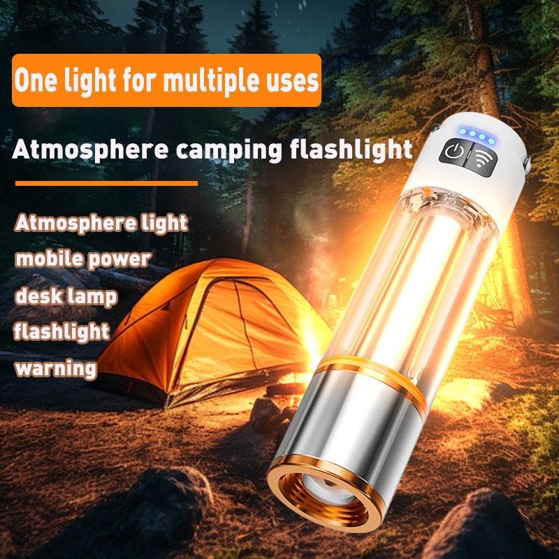 LED Flashlight Rechargeable Heavy Duty Waterproof 20000 Lithium Battery ...