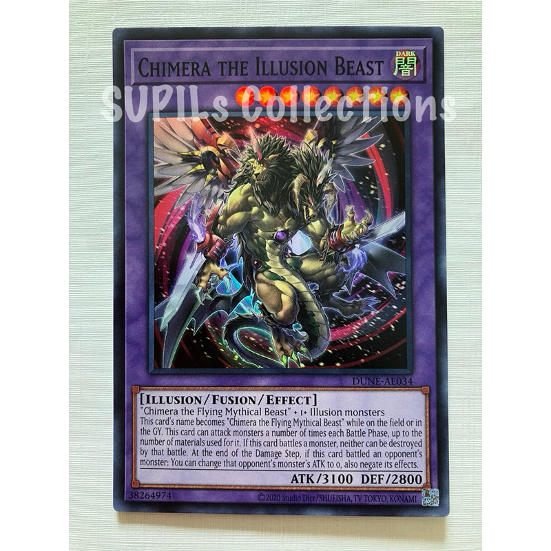 Yugioh Chimera The Illusion Beast Mp24-en219 1st E Ultra | Meses Sin