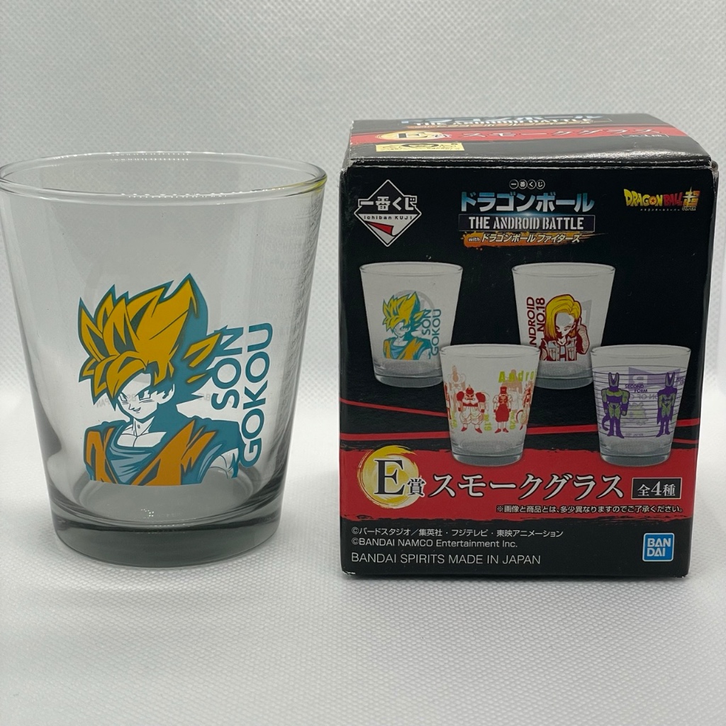 DRAGONBALL The Android Battle Glass Son Goku ICHIBANKUJI Anime ...