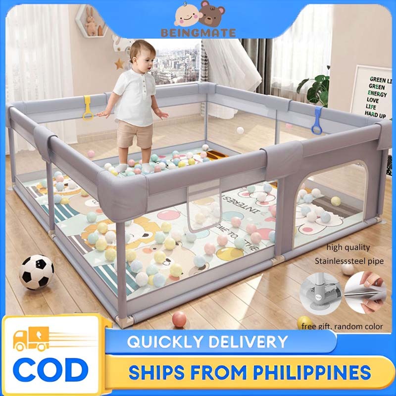 Baby playpen, living room floor crawling mat, children's playpen ...