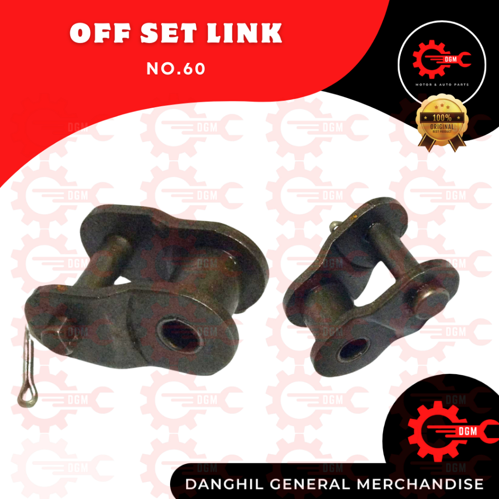 OFF Set Link #60 for Roller Chain #60 - Long-Lasting Performance (Sold ...