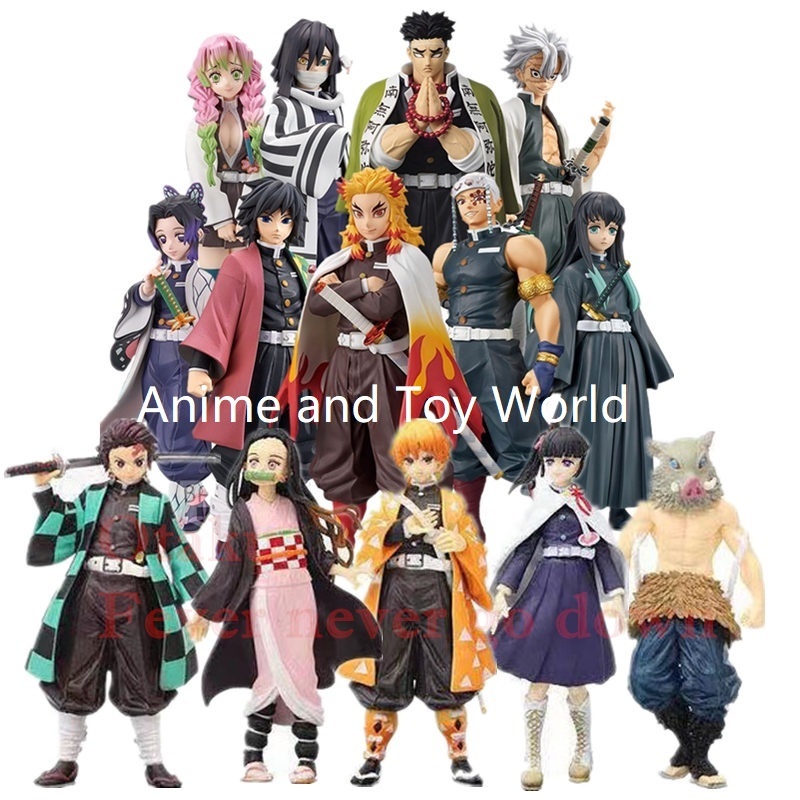 Demon Slayer Tanjiro Nezuko Zenitsu Giyu Inosuke Kanao Shinobu Muzan ...