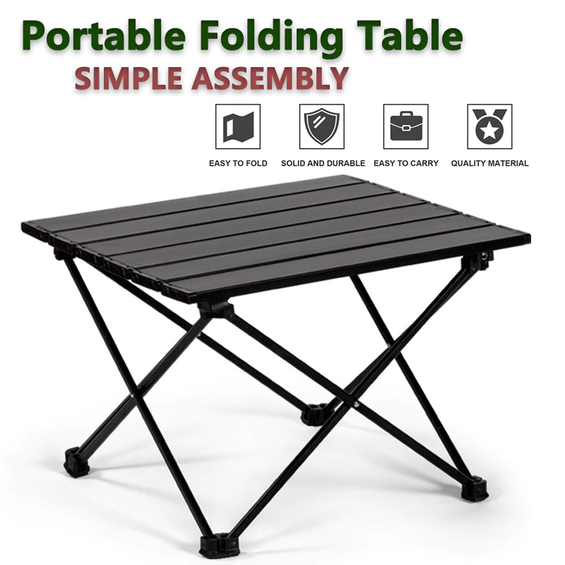 Folding Table Outdoor Portable Outdoor Camping Barbecue Multifunction ...