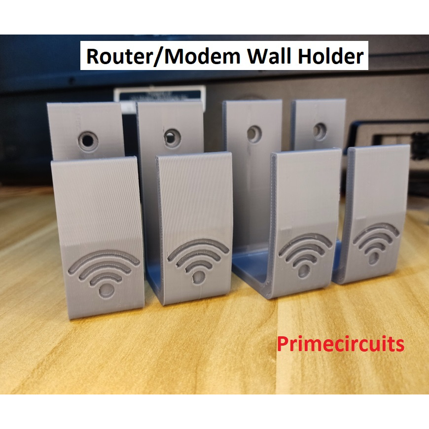WALL MOUNT WIFI MODEM ROUTERS Mount/Hanger Universal CONVERGE,PLDT ...