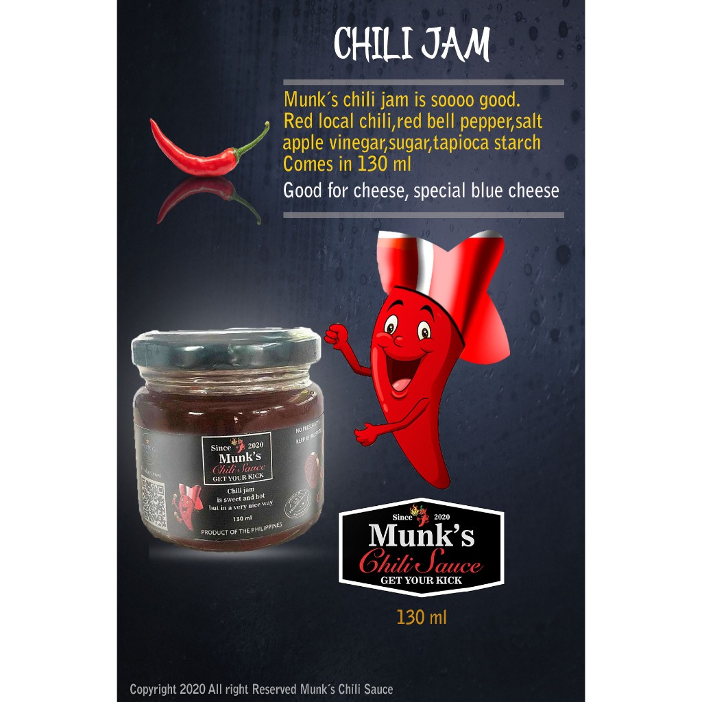 Munks Thai Sweet chili jam | Shopee Philippines