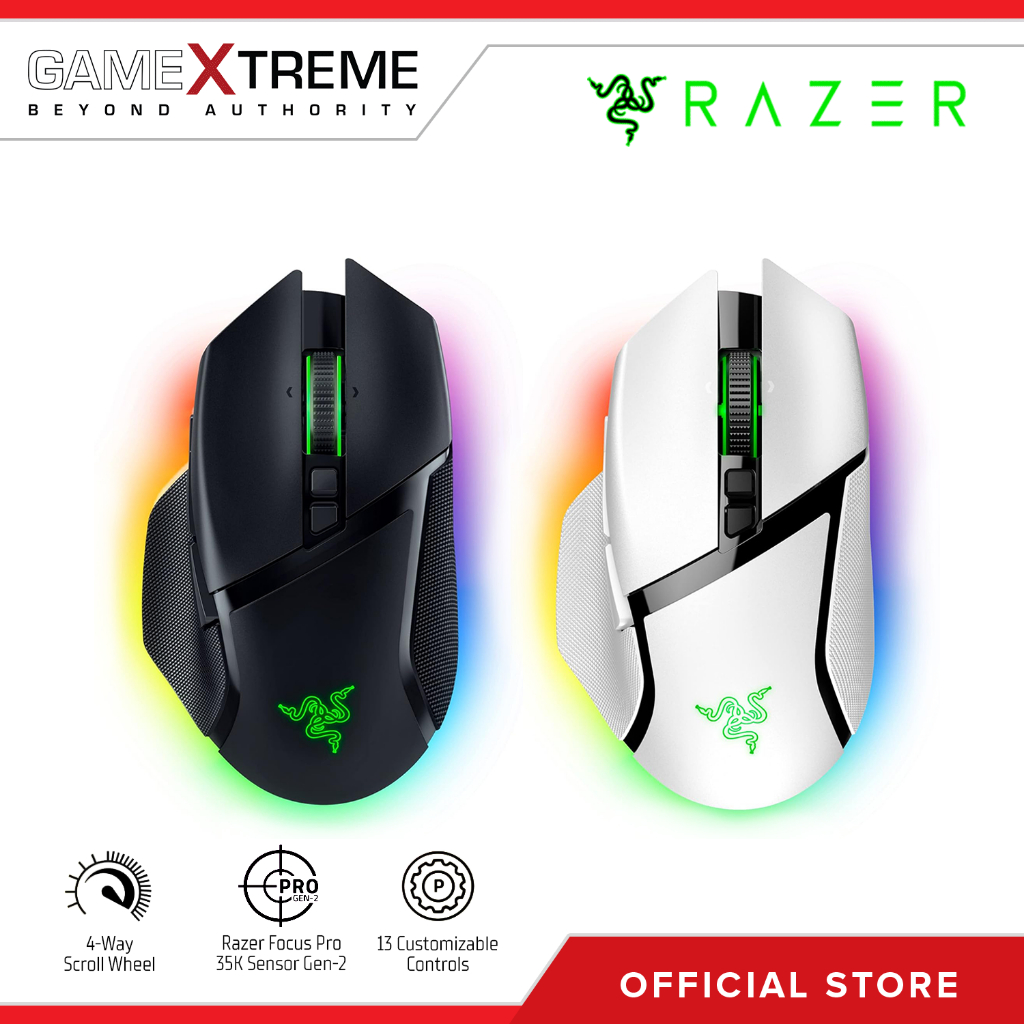 Razer Basilisk V3 Pro 35K Ergonomic Wireless Gaming Mouse | Shopee ...