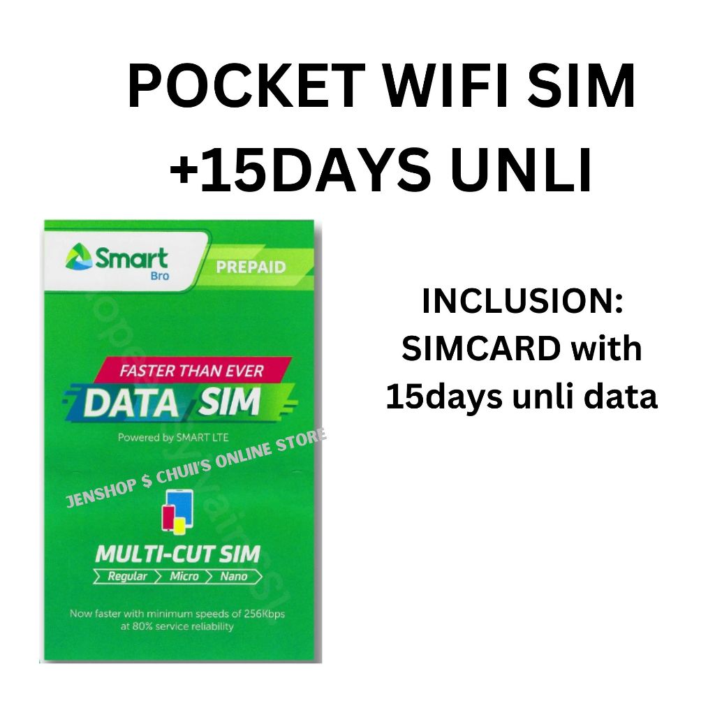 pocket wifi data sim FREE LOAD VOUCHER | Shopee Philippines