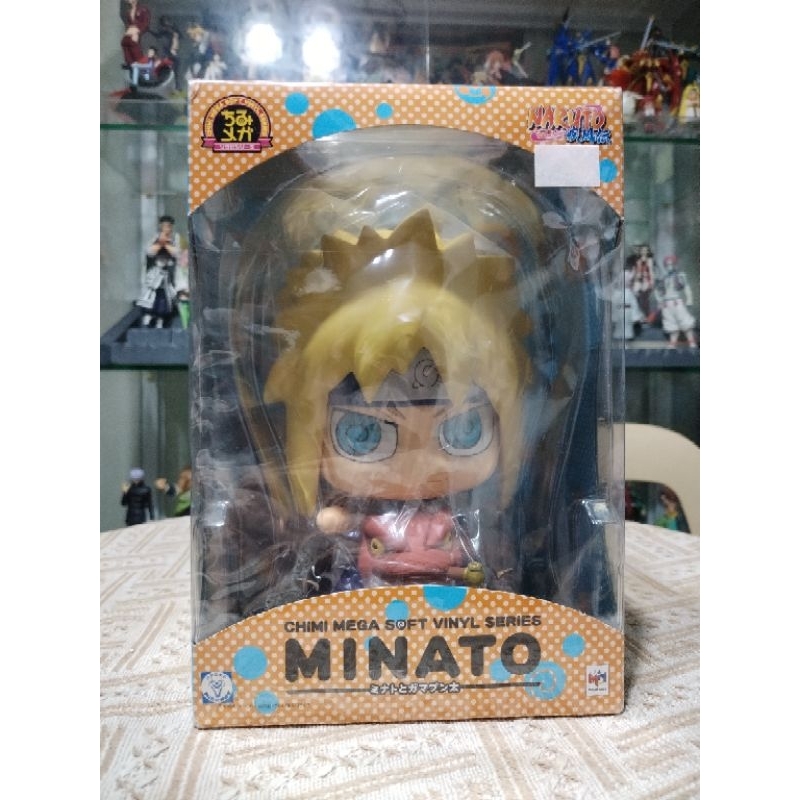 Naruto - Chimi Mega Soft Vinyl Series - Minato and Gamabunta