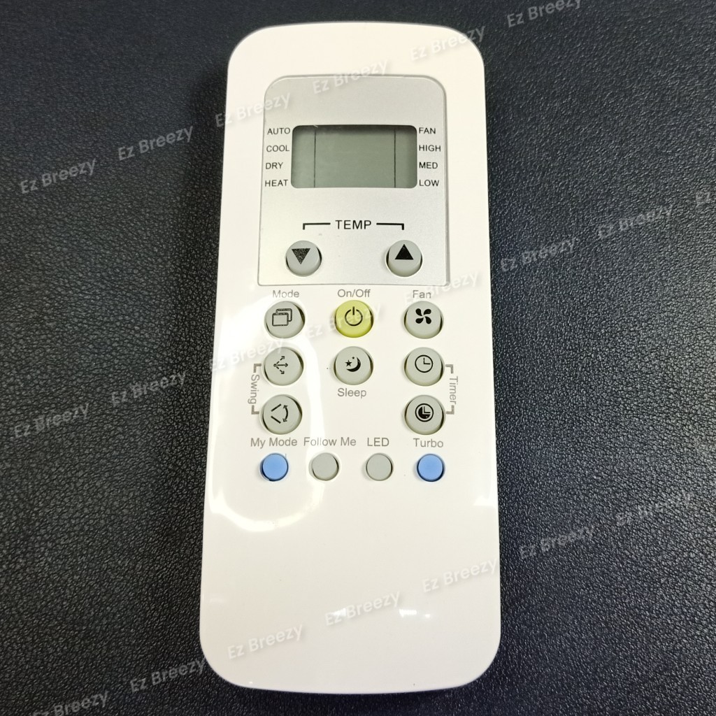 Aircon A/C Remote Control 17317000A32220 RG56NBGEF | Carrier & Condura ...