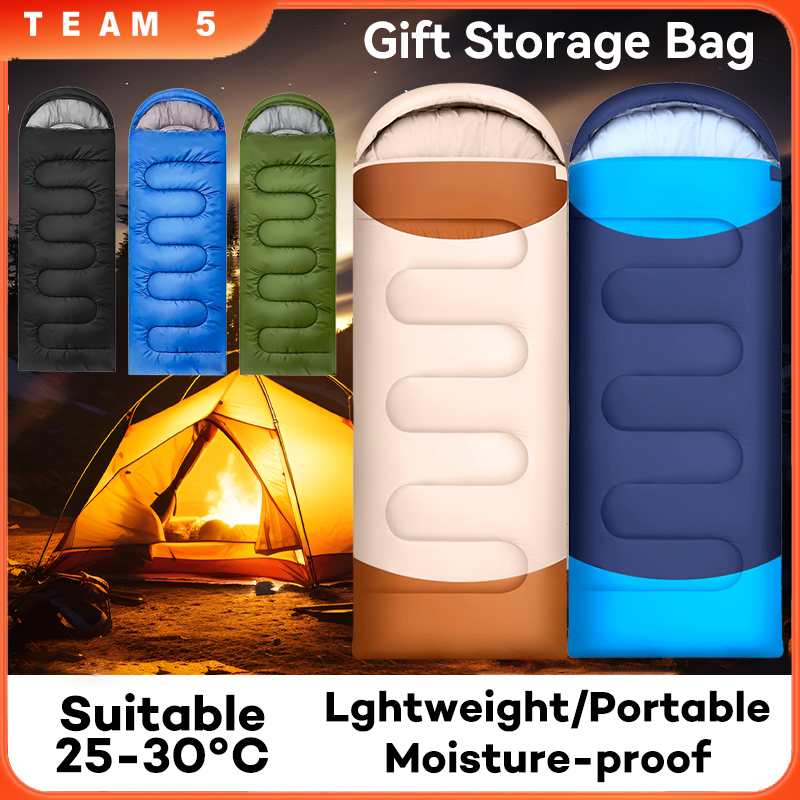 TEAM 5 Portable Sleeping Bag For Camping Lightweight Outdoor Camping ...