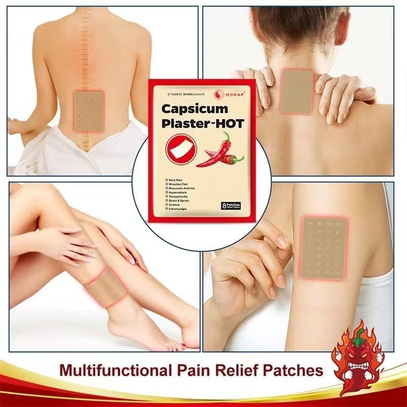 Hot Muscle Pain Reliever 8