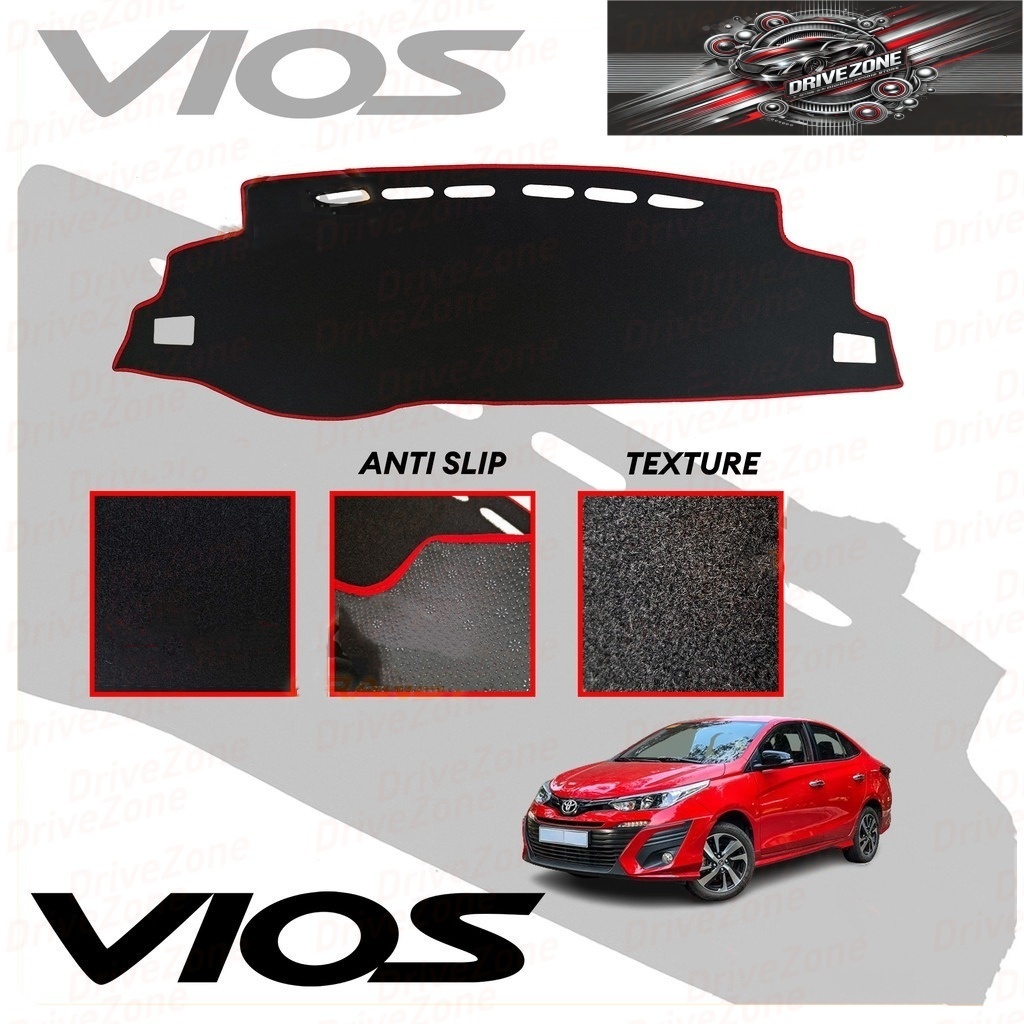 Dashboard Cover for Toyota Vios 2018 to 2023 Dash board High Quality ...
