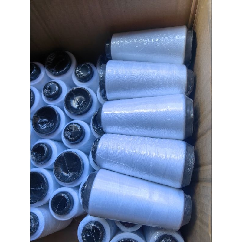 Tkt120 cotton white original Thread 3.000meters5pcs-99pcs | Shopee ...