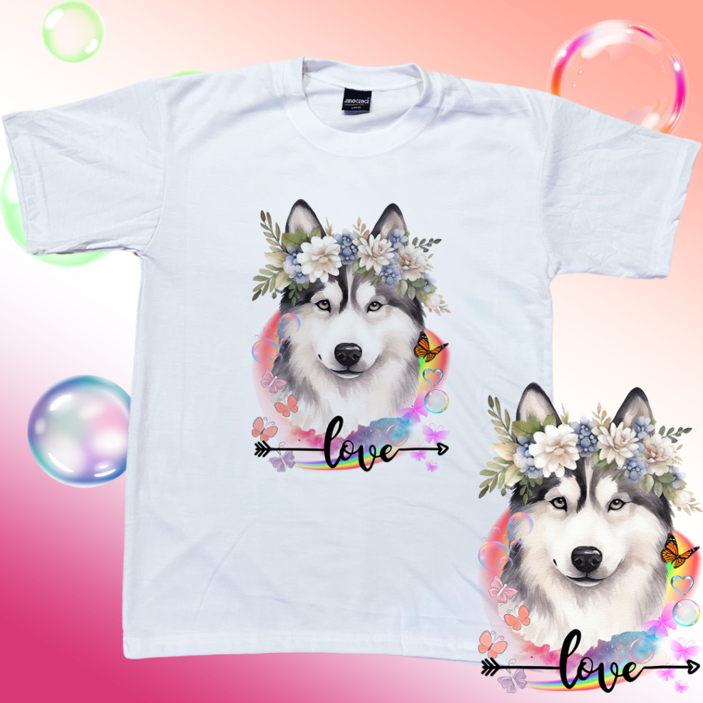 Dog For Women Men Adult Kids Aesthetic Graphic Design Printed T-shirts  Unisex Cotton Spandex T