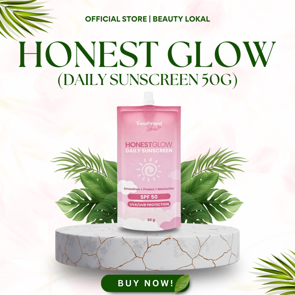 Honest Glow DAILY SUNSCREEN 50G | Shopee Philippines