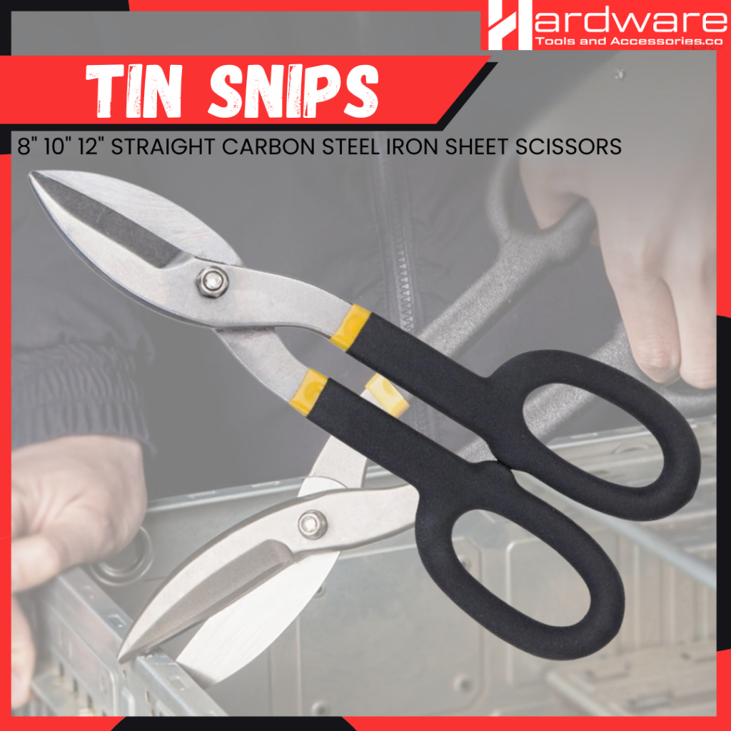 Heavy-Duty Industrial Scissors Tin Snip Gunting Yero Metal Sheet ...