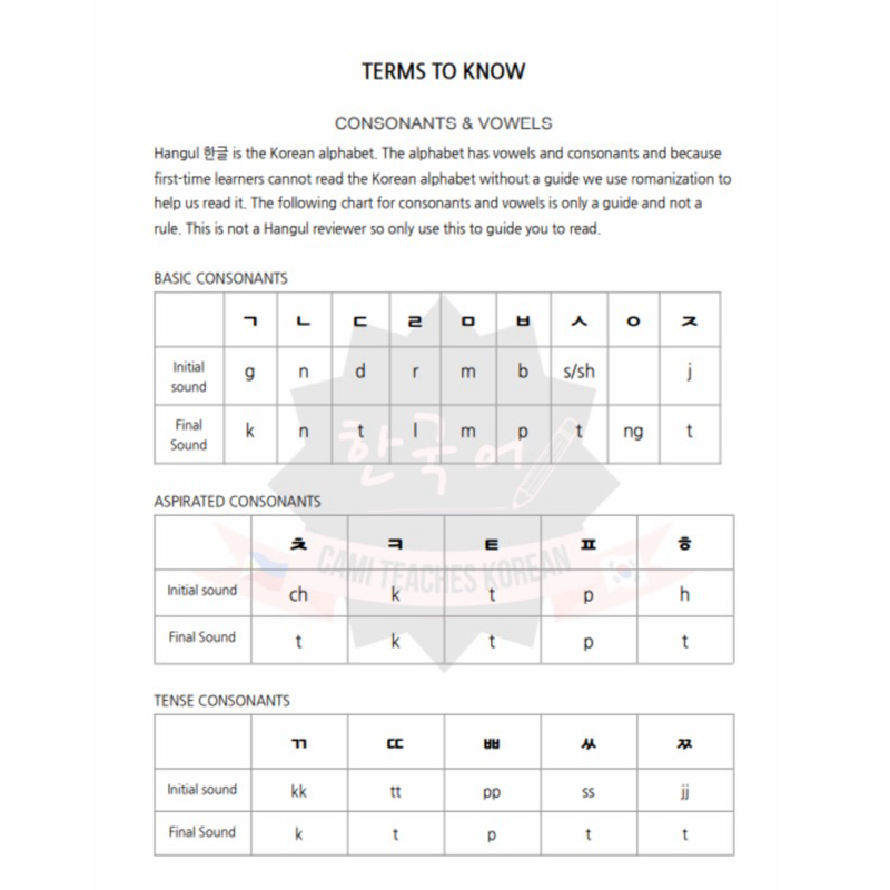 BASIC CONSONANTS ALPHABETICAL PAGES 46 PAGES | Shopee Philippines