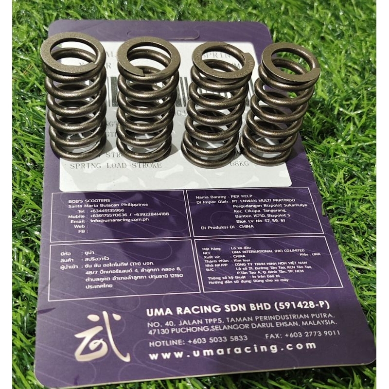 UMA RACING VALVE SPRING SNIPER150/SNIPER135 3.2MM | Shopee Philippines